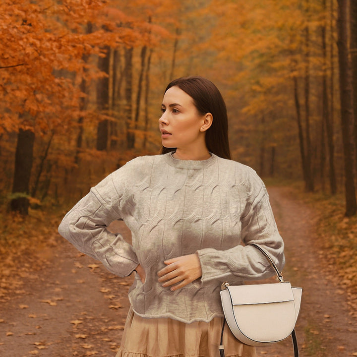Cable Knit Sweater F25-29SW