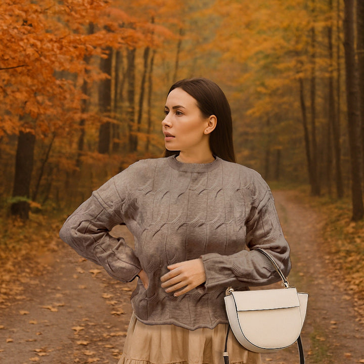Cable Knit Sweater F25-29SW