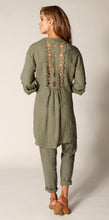 Load image into Gallery viewer, Long Linen Tunic With Back Lace

